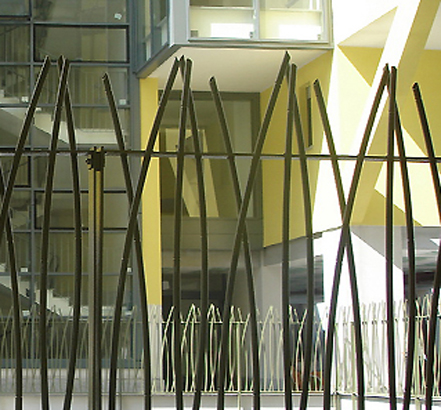 Bamboo railing Bamboo railing